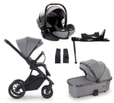 Crescent Prestige 2 Exclusive + Joie i-Level babyskydd med isofixbas och adaptrar