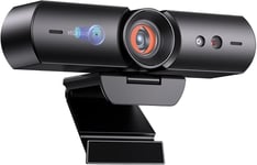 Hellocam Webcam 1080P Avec Windows Hello Et Microphone, Véritable Confidentialité Avec Obturateur Automatique Breveté, Amélioration Du Vi , Webcam Usb Hd Pour Pc