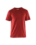 Blåkläder 3325-1042 T-Shirt 5-pack Röd M