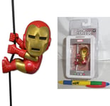 Mini Figurine Iron Man Tony Stark Neca Scalers 5cm Original Wave 2 Neuf Marvel