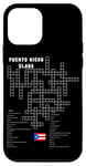 iPhone 12 mini Puerto Rican Slang Crossword Puzzle Fun Case