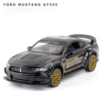 1:32 Supercar Mustang Shelby GT350 automalli metalliseos vedettävä takaisin lasten leluauto 4 avoimet oviset lasten lahjat GT500