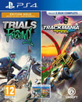 Compilation Trackmania Turbo + Trials Rising PS4