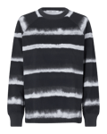 Dianne T-Shirt L/S 11725 W Striped Ombre Inkwell (XS)