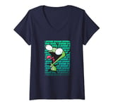 Invader Zim GIR Impending DOOM song V-Neck T-Shirt