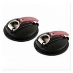 Lot de 2 Ventouse pour Voiture Multifonction Max.22KG pour Auvent Pare- Bâche Et Couverture De Véhicule（rouge）