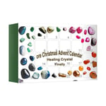 (1)2023 Christmas Advent Calendar 24 Days Countdown Calendar With Rock Gem And