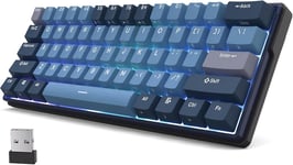 RK ROYAL KLUDGE RK61 Plus Mechanical Keyboard, 60% RGB Gaming Keyboard US Layout