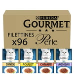 GOURMET Perle Chef's Collection in Gravy Wet Cat Food 96x85g