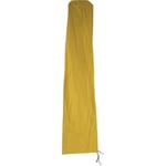 Housse de protection Meran pour parasol de marché jusqu'à 5m, housse de protection Cover avec fermeture éclair , jaune - yellow