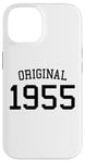 Coque pour iPhone 14 Original 1955, 70 ans, pour homme et femme, 70e anniversaire