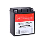 NX - Batterie moto Gel NB14-A2 / YB14-A2 / YB14A-A1 12V 12Ah