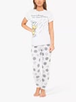 Brand Threads Winnie the Pooh Pyjama Set, Grey Marl