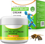 Bee Venom Joint and Bone Care Cream, Joint Bone Pain Relief Cream, Ultra Strengt