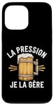 Coque pour iPhone 13 Pro Max La Pression, Je La Gère Humour Bière Apéro Alcool Drôle