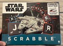 Star Wars Scrabble Family Board Game 2 Games in 1 Classic and Galaxy Mode Sealed