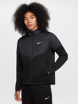 Nike Therma-Fit Water-Repellent Running Jacket - Herre - Sort - S