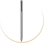 Stylet Compatible Avec Ipad Apple Pencil Touch Pen Stylet Capacitif Rechargeable Avec Pointes Ultra Fines De 1,4 Mm Compatible Avec Ipad/Tablettes/Iphone/Samsung Android/Ios/Lenovo (Argent)[Q1306]