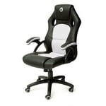 Nacon PCCH310WHITE Chaise Gaming Blanc Avec Modèle Ergonic Et Support Lombaire