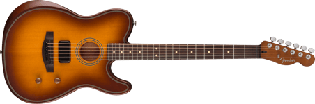 Fender Acoustasonic Standard Telecaster, Honey Burst