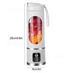 450ML Portable Mini Blender USB Rechargeable Juicer Cup Bottle Smoothie Maker