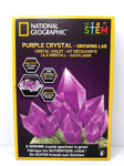 National Geographic Purple Violet Crystal Growing Lab Kit