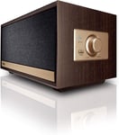 Magnat Prime Classic | Enceinte Active au Look rétro | Bluetooth aptX, AUX-in, amplificateur de Classe D intégré | Mocca foncé.[G674]