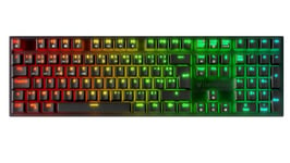 Oversteel - KOVAR Clavier de Gaming sans fil, RGB rétro-éclairé, interrupteur mécanique Outemu Red, Anti-Ghosting, Layout French PC/MAC/Android