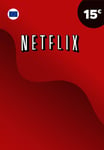 Netflix Gift Card 15 EUR Key EUROPE