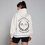 MP Women’s World Wide Graphic Hoodie - Natural Cream - L-XL