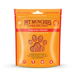 Pet Munchies Chicken Strips Dog Treats, Value Pack Dog Chews with Natural Real Meat, Low in Fat and High in Protein 320 g (Pack of 1), Clear