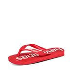 Havaianas Top Logomania, Tongues Mixte Enfant, Rouge Rubis, 46 EU