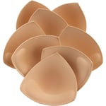 Bra Pads Inserts 4 Par Syda Kanter Bröstkuddar Beige D