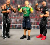 WWE Main Event Superstars Basic 3 Pack - Roman Reigns, John Cena & The Rock