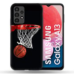 Cokitec Coque pour Samsung Galaxy A13 / A04S Sport Basket Panier Multicolore