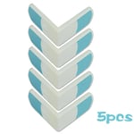 Verrou de sécurité anti-pincement pour bébé,armoire à main blanche,réfrigérateur,protection des enfants,5 - Type Blue 5pc