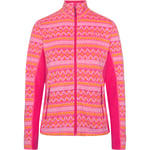 Kari Traa Olga Full Zip Fleecejakke Dame - Rosa - str. XL