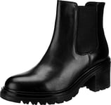 Geox Femme D Damiana E Bottines, Black, 38.5 EU