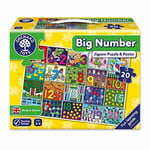 NEW Big Numbers Floor Puzzle A Bold And Colourful Maths Jigsaw Des Fast Shippin