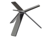 Buffetstander Star 12 Cm Gummibelagt Metal Sort,Stk