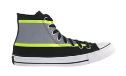 Converse Hi-Vis Mens Black Plimsolls Canvas (archived) - Size UK 9