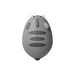 Akko Cat Theme Wireless Gaming Mouse, 2.4G GHz with a USB Receiver, Wireless Ergonomic Mouse, 1200 DPI Optical Tracking, Cute Cat Shape Mice, Compatible with PC, Mac, Laptop (Gray Mimo)