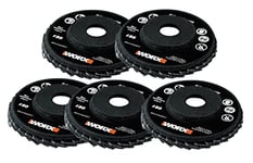 WORX Maker X WA7260 Angle Grinder Flap Wheel Sander Set