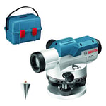Bosch Professional Niveau optique GOL 32 D (grossissement 32x, unité de mesure: 360 degrés, portée : jusqu’à 120 m, dans un coffret de transport)