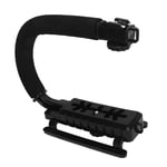 Video Action Stabilizing Handle Aluminum Alloy And Abs U Type Camcorder Handheld