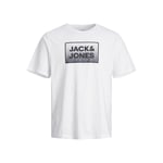 Jack & Jones Men's Short Sleeve T-shirt Crew Neck Cotton Tee, Sizes- S to 2XL