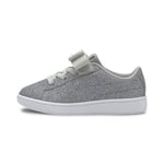 Puma Fille Vikky V2 Ribbon Glitz AC Baskets, Gris (Gray Violet Silver White 03), 35 EU