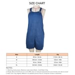 Women Casual Overalls Jumpsuit Shorts Loose Buttoned Summer Overalls Shorts With