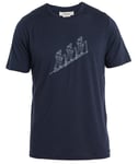 Icebreaker Tech Lite II SS Tee Natural Ski Tour Men Marin M - Fri frakt