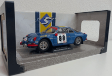 Alpine A 110 1600S Rallye du Portugal 1971 1/18 Solido Neuf Boite d'origine